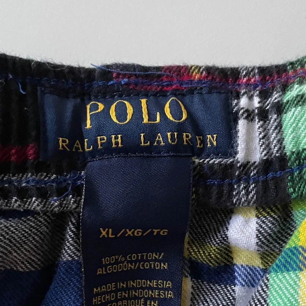 Polo Ralph Lauren Lounge Pants Plaid Flannel